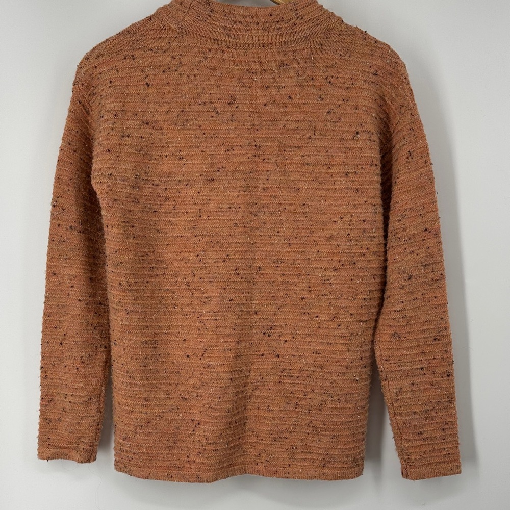 Sundance Orange Speckled Knit Sweater - Picture 4 of 4